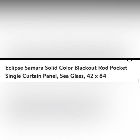 Sea Glass Curtains - Picture 2 of 2